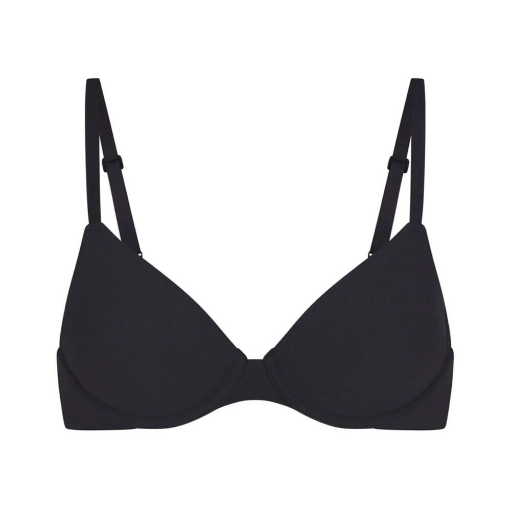 5/$20 MUST BUNDLE NWT Skims Fits Everybody T-shirt Bra Onyx Black (Size 44DDDD) - Picture 3 of 4